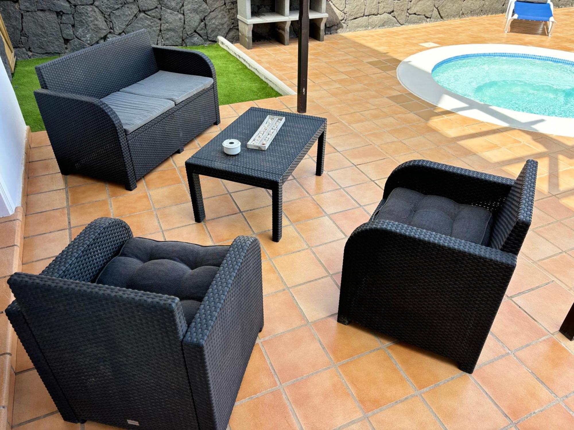 Villa Adel 56, Private Heated Pool, Parking Playa Blanca  Exterior foto