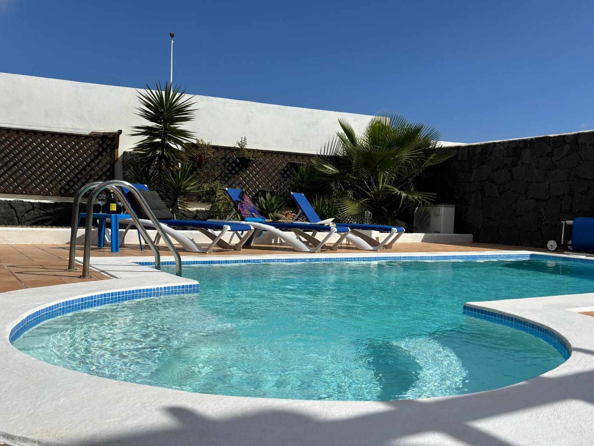 Villa Adel 56, Private Heated Pool, Parking Playa Blanca  Exterior foto