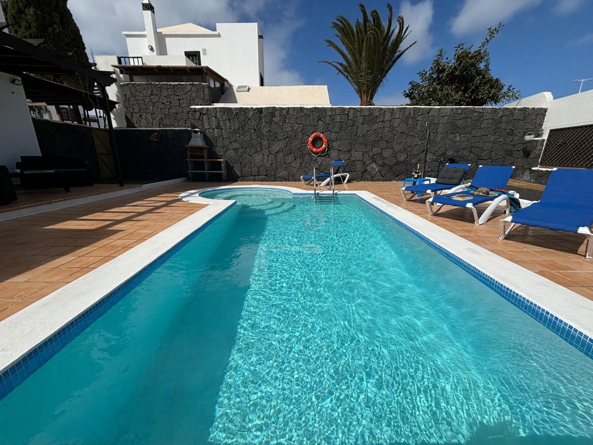 Villa Adel 56, Private Heated Pool, Parking Playa Blanca  Exterior foto